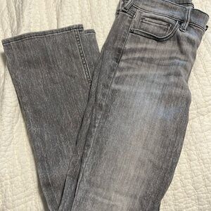 Boot cut, White House Black Market jeans.